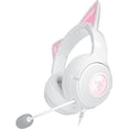 thumbnail image 2 of Audífonos Gamer RGB Razer Kraken Kitty V2 Orejas de Gatito Blanco, 2 of 5