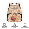 thumbnail image 6 of KUIFORTI Watermelon Capybara Toddler Backpack for Girls Kids School Bag with Multiple Organizer Pockets Adjustable Straps for Preschool Kindergarten Back to School Gifts, 6 of 7