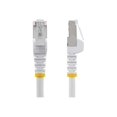 thumbnail image 3 of StarTech.com 25ft CAT6a Ethernet Cable - White - Low Smoke Zero Halogen (LSZH) - 10GbE 500MHz 100W PoE++ Snagless RJ-45 w/Strain Reliefs S/FTP Network Patch Cord - Patch cable - RJ-45 (M) to RJ-45 (M) - 25 ft - S/FTP - CAT 6a - IEEE 802.3bt - halogen-free, molded, snagless, stranded - white, 3 of 5