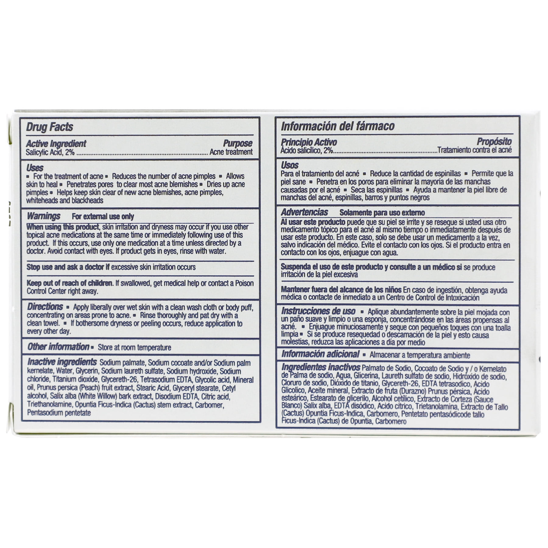 (2 pack) Asepxia Cleansing Bar Soap Neutral, Gentle, Soft, Eliminates Dust and Impurities, Helps Fight Acne, Cleansing Bar Soap, 4 Oz