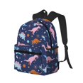 thumbnail image 2 of Fotbe Dinosaur Lightweight Casual Laptop Backpack for Men and Women, Daily use Waterproof backpack, Backpack for College, 2 of 8