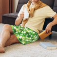 thumbnail image 5 of Rocae Happy St. Patrick's Day for Men's Soft Sleep Pajama Shorts, Waistband and Pockets-X-Large, 5 of 6