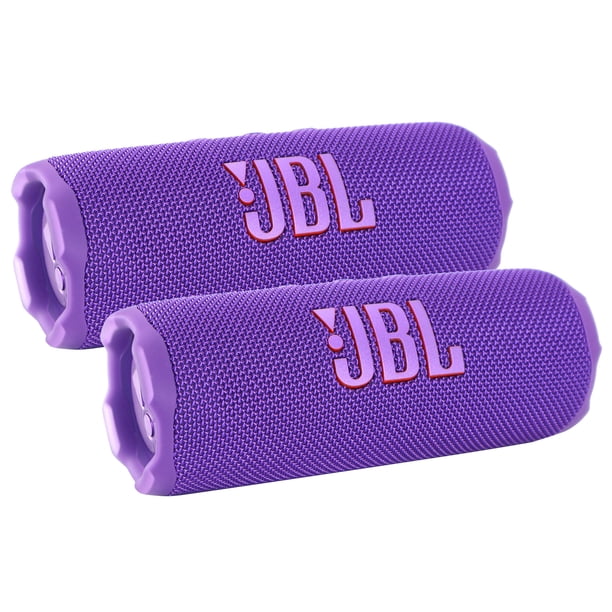 Altavoz inalámbrico Bluetooth JBL Flip 7 portátil morado x2