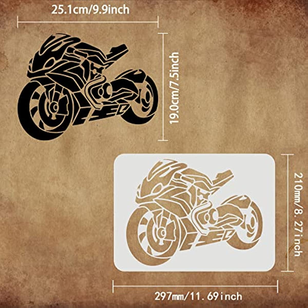 Motorcycle Stencil for Painting Large Stencil Motorcycles Biker Stencil Reusable Vehicles Wall Stencil DIY Craft Template for Wall Tiles Canvas Fabric - Walmart.com Motorcycle Stencil for Painting Large Stencil Motorcycles Biker Stencil Reusable Vehicles Wall Stencil DIY Craft Template for Wall Tiles Canvas Fabric - Walmart.com