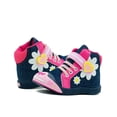 thumbnail image 2 of Tenis Bota Bubble Gummers Taiwan Para Niña Mezclilla/Fiusha fucsia 14, 2 of 7