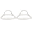 thumbnail image 1 of Anillo de collar de herradura para barco, 2 piezas de goma para herradura de barco, anillo de PVC para barco, anillo de tracción D para barco, rendimiento sólido, 1 of 9