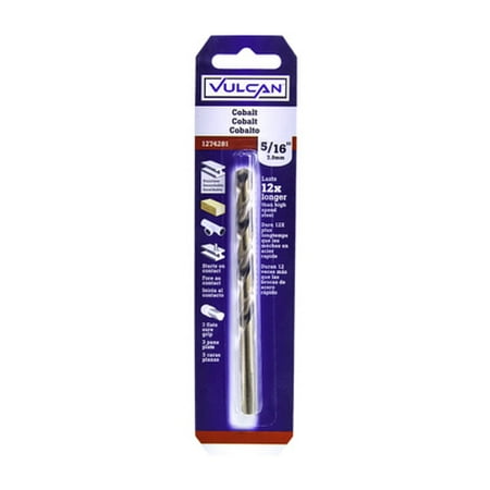 

Vulcan 250381OR Cobalt Drill Bit 5/16 Inch