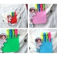 thumbnail image 3 of 5Pcs/Bag PVC Pen Bags Pencil Case Pocket Protector Office Hospital Doctor nurse Supply, 3 of 19