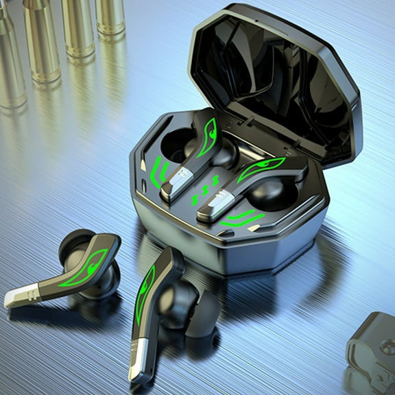 Back to School Gifts under $5 Wireless EarbudsTrue Wireless Bluetooth 5.2 Earphones With Wireless Charging Sweat With Deep Bass on Clearance