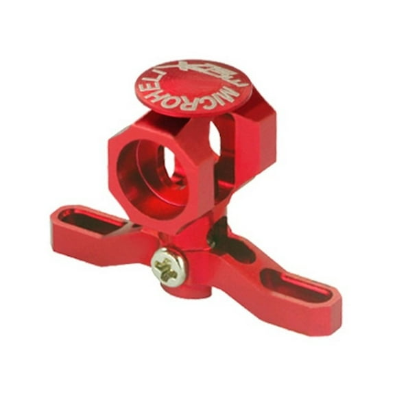 Microheli Precision CNC Aluminum Main Rotor Hub w/Button (RED) - BLADE MCPXBL / BL2