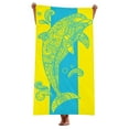 thumbnail image 7 of Rectangular Beach Towel Fine Fiber Towel Beach Mat Bath Towel Shawl Water Absorbing Portable And Drying All Season Universal Size Large Enough For, Usupdd 2025 Rectangular Beach Towel Fine Fiber, 7 of 7