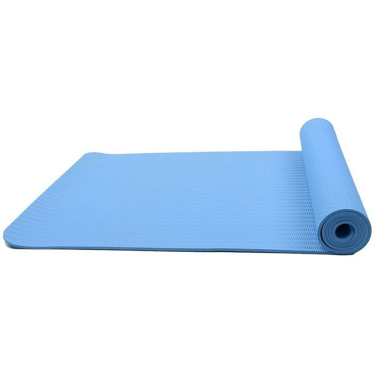 Yoga Mat Non Slip Exercise Mat Extra Thick Workout Mat for Yoga, Eco  Friendly Exercise Yoga Mat High Density Fitness Pilates Mat with Carrying  Strap
