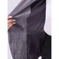 thumbnail image 5 of DARING DIVA Women's Office Coat Solid Shawl Collar Button Velvet Blazer L Dusty Purple, 5 of 6