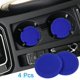 thumbnail image 2 of Posavasos para coche, paquete de 4 posavasos de PVC Wisdompro, accesorios universales antideslizantes para el interior del vehículo, posavasos para mujer (7 cm de diámetro, azul), 2 of 5
