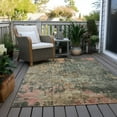 thumbnail image 6 of Addison Rugs Chantille Indoor/Outdoor Transitional Abstract Sage Washable Rectangle Rug, 5' x 7'6", 6 of 6