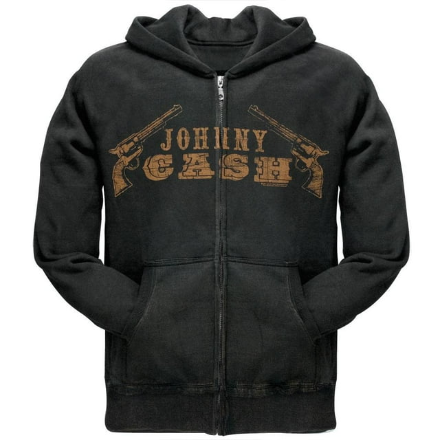 Johnny Cash - Johnny Cash Gun Zip Hoodie