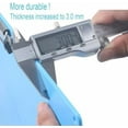 thumbnail image 4 of 11x17 Clipboard with Ruler Extra Large Clipboard Landscape Low Profile Clip 11 x 17 Clipping Board Plastic Blue Pack of 1, 4 of 9