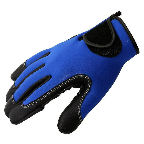 Quantity Neoprene Fishing Gloves 2 Slits Full Finger Shooting Hiking Jigging Waterproof Winter