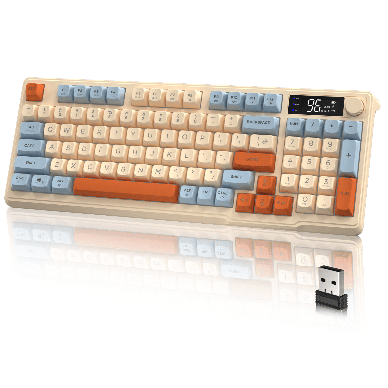 みん（╹◡╹）　e⑥ ZIYOULANG T8 Compact 68-Key Gaming Keyboard, Wired, Blue Switches
