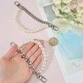 thumbnail image 3 of 2 pc 2Pcs Pearl Tassel Shoelace Charms Shoe Chain Charm Decorations Clips Shoe Jewelry with Swivel Clasps Curb Chain for Women Sneakers Casual Shoes Bag Clothes Keychain DIY Crafts, 3 of 6