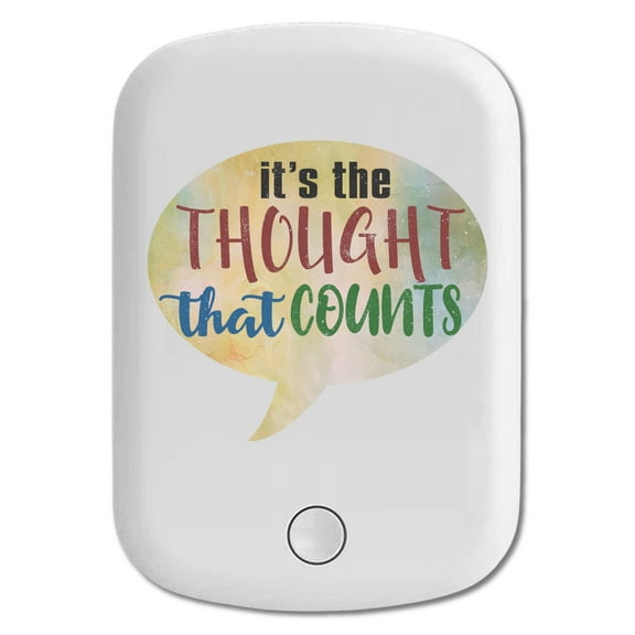 DistinctInk Magnetic Battery Pack, 5000 mAh Wireless Portable Charger with USB-C Cable, Compatible with MagSafe iPhone 14 / 13 / 12 Series - Thought That Counts