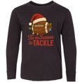 thumbnail image 3 of Inktastic Tis the Season to Tackle Football Christmas Long Sleeve Youth T-Shirt, 3 of 5