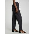 thumbnail image 3 of Jessica London Women's Plus Size Stretch Knit Elastic Pull-On Straight Leg Pants Trousers, 3 of 5