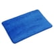 thumbnail image 1 of Alfombra de baño Unique Bargains de poliéster lavable a máquina azul oscuro 60x40cm, 1 of 1