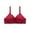Red, variant on Sngxgn Women's Smoothing with Seamless Stretch Wireless Lightly Lined Comfort Bra(Black,42/95)
