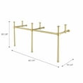 thumbnail image 3 of Water Creation 30 In. W. Single Wash Stand and P-Trap in Satin Gold Finish, 3 of 7