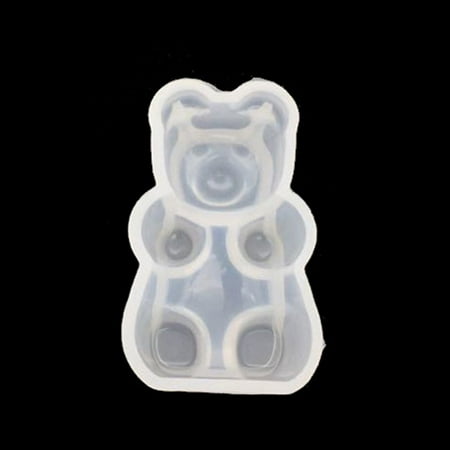 

Gummy Bear Candy Silicone Mold Cake Chocolate Fondant Resin Pendant Jewelry DIY