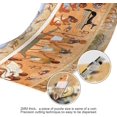 thumbnail image 3 of Dreamtimes Jigsaw Puzzle Egyptian Murals, 1000 PCS Large Puzzle Game Artwork for for Adults, Fun Challenging Brain Exercise Family Game Creative Gift for Friends Parents Grandparents, 3 of 7