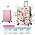 thumbnail image 6 of Kll Watercolor Floral With Butterflies Luggage Cover Suitcase Cover Suitcase Protector (Luggage not included)-Large, 6 of 8