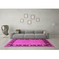 thumbnail image 3 of Ahgly Company Indoor Rectangle Oriental Pink Industrial Area Rugs, 2' x 4', 3 of 4