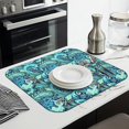 thumbnail image 3 of Soft and durable boho kitchen drying pad 16x18 Inch crafted from premium microfiber, quick-dry and reusable, ideal for everyday dish drying, 3 of 7