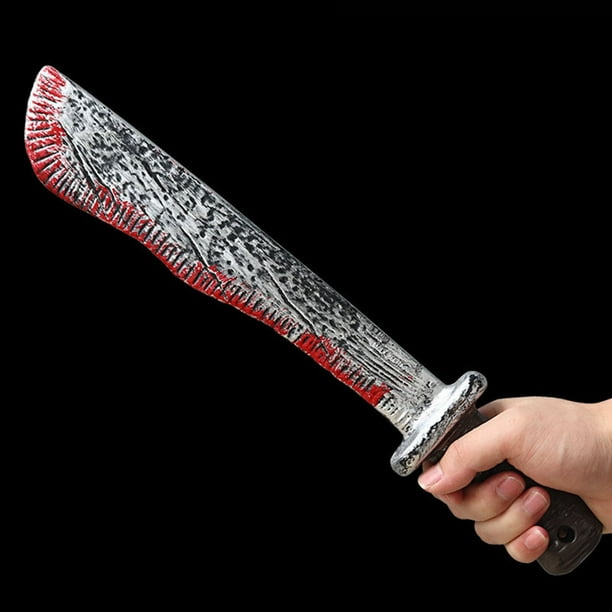 Sensory Toys For Kids HalloweenBloody Weapons Plastic Simulation Props