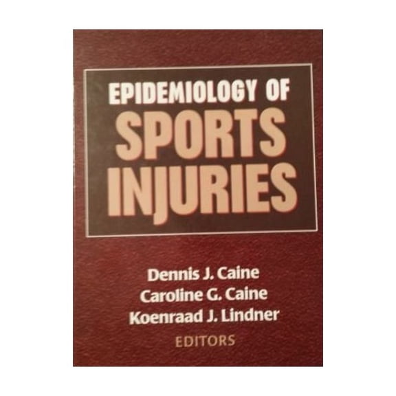 Pre-Owned Epidemiology of Sports Injuries (Hardcover) 0873224663 9780873224666