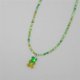 thumbnail image 1 of Gargantilla con colgante de oso de goma colorido para mujer y niña, collar de cuentas de arroz Multicolor de resina, regalos bohemios, amantes coreanos, nuevo, 1 of 3