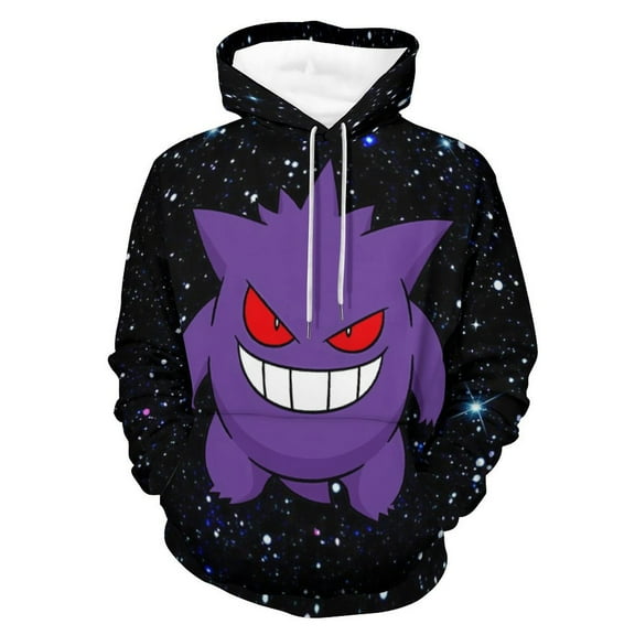 Gengar Hoodie Unisex 3d Novelty Hoodies Graphic Hoodies Pullover Sweatshirts For Men Women Teen S