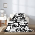thumbnail image 3 of Gaming Gaming Neon Video Game Neon Video Game Gamer Throw Blanket Soft Bed Bedding Warm Cozy Plush Flannel Fleece Blankets Gifts for Boys Teens Men, Sofa Couch Bedroom Home Decor, 80"X60", 3 of 9