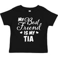 thumbnail image 3 of Inktastic My Best Friend is My Tia with Hearts Boys or Girls Toddler T-Shirt, 3 of 5