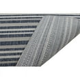 thumbnail image 4 of Bashian L126-GYBL-4X6-LAN106 4 x 6 ft. Lanai Transitional Polypropylene Power Loom Rectangle Area Rug, Gray & Blue, 4 of 5