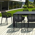 thumbnail image 3 of Air XL Extension 11 Piece Dining Set in Black, 3 of 6