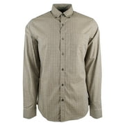 Men's Slim Fit Check Long Sleeve Shirt DH Small