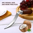thumbnail image 2 of Coconut Tool Coconut Meat Remover Coconut Coconut Opener Coconut Meat Scraper (en inglés), 2 of 5
