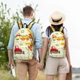 thumbnail image 6 of Balery Heavy Equipment Vintage Canvas Backpack for Men and Women - Large Capacity, Durable Travel Laptop Bag for School, Work, Hiking, and Outdoor Activities, 6 of 7