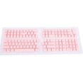 thumbnail image 1 of 132 Keys French Keyboard Keycaps, Minimalist ABS Light Transmitting Keycaps For Backlit Keyboards, Replacement French Keycaps For 61 64 68 84 87 96 98 100 104 108 Keyboards, 1 of 7