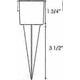 thumbnail image 3 of 10 Pack 1.5" Rain Gauge/sprinkler Gauge, Wide Mouth, Bright Yellow Outdoor Water Measuring Tool, 3 of 5