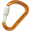 Attache Screw-Lock Carabiner One Size, INTENDED USE: The ATTACHE carabiners compact shape is designed for multiple belaying uses such as.., By Petzl