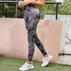 thumbnail image 4 of Women's Tie Dye High Waist Yoga Pants Smile Peach Butt Lift Sports Leggings Running Fitness Pants Werseon Modelo, 4 of 6